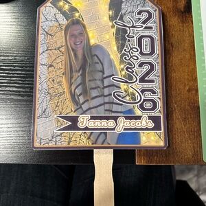 Custom Graduation Photo Paddle